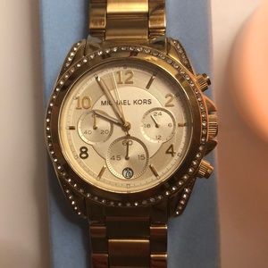 Michael Kors Gold Watch (model no. 5166)